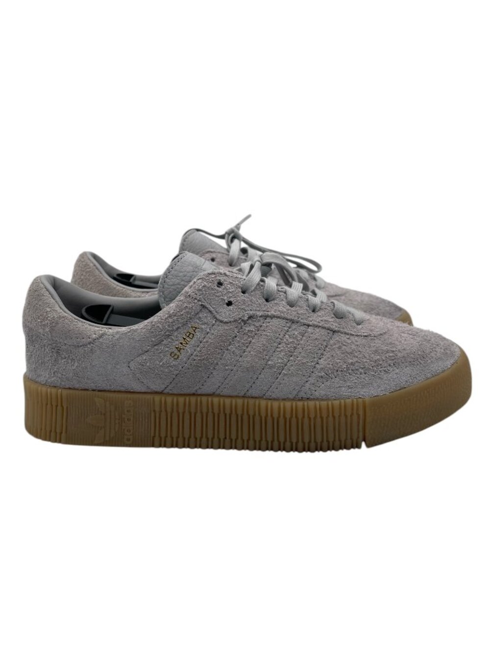 Adidas SambaRose WOMEN'S SZ 9 shoes 'GRAY GUM' B37860